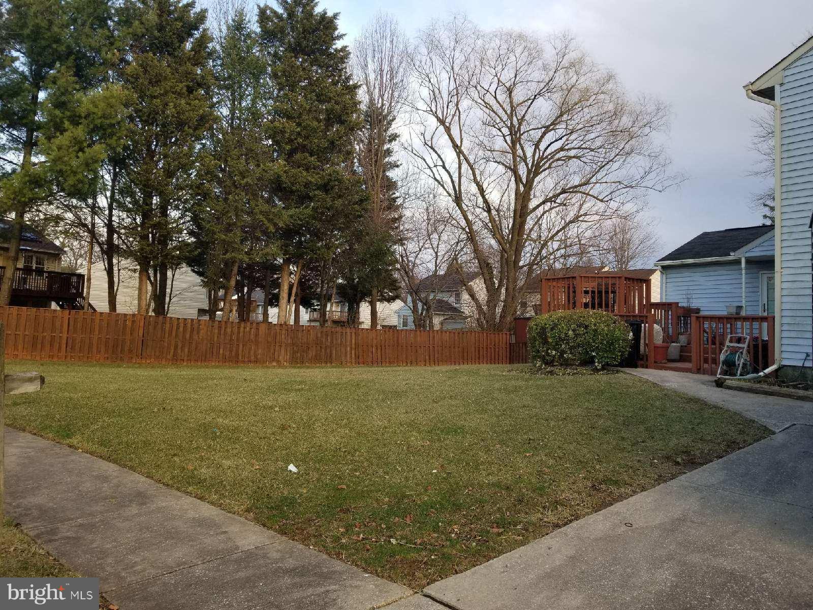 1101 Marksworth Road Baltimore, MD 21207 - Photo 4 of 29 a view of yard with trees
