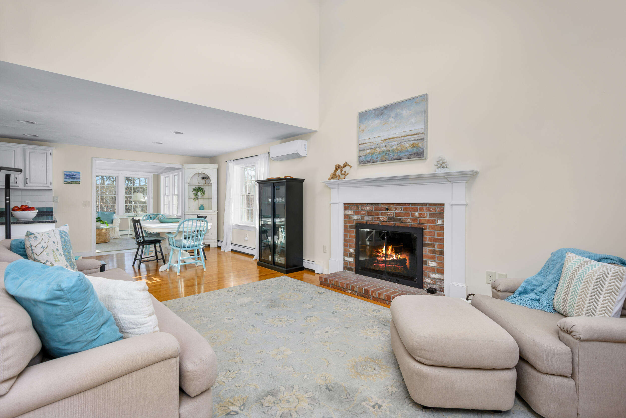 36 Island Street East Dennis, MA 02660 - Photo 1 of 41 a living room with furniture a fireplace and a flat screen tv