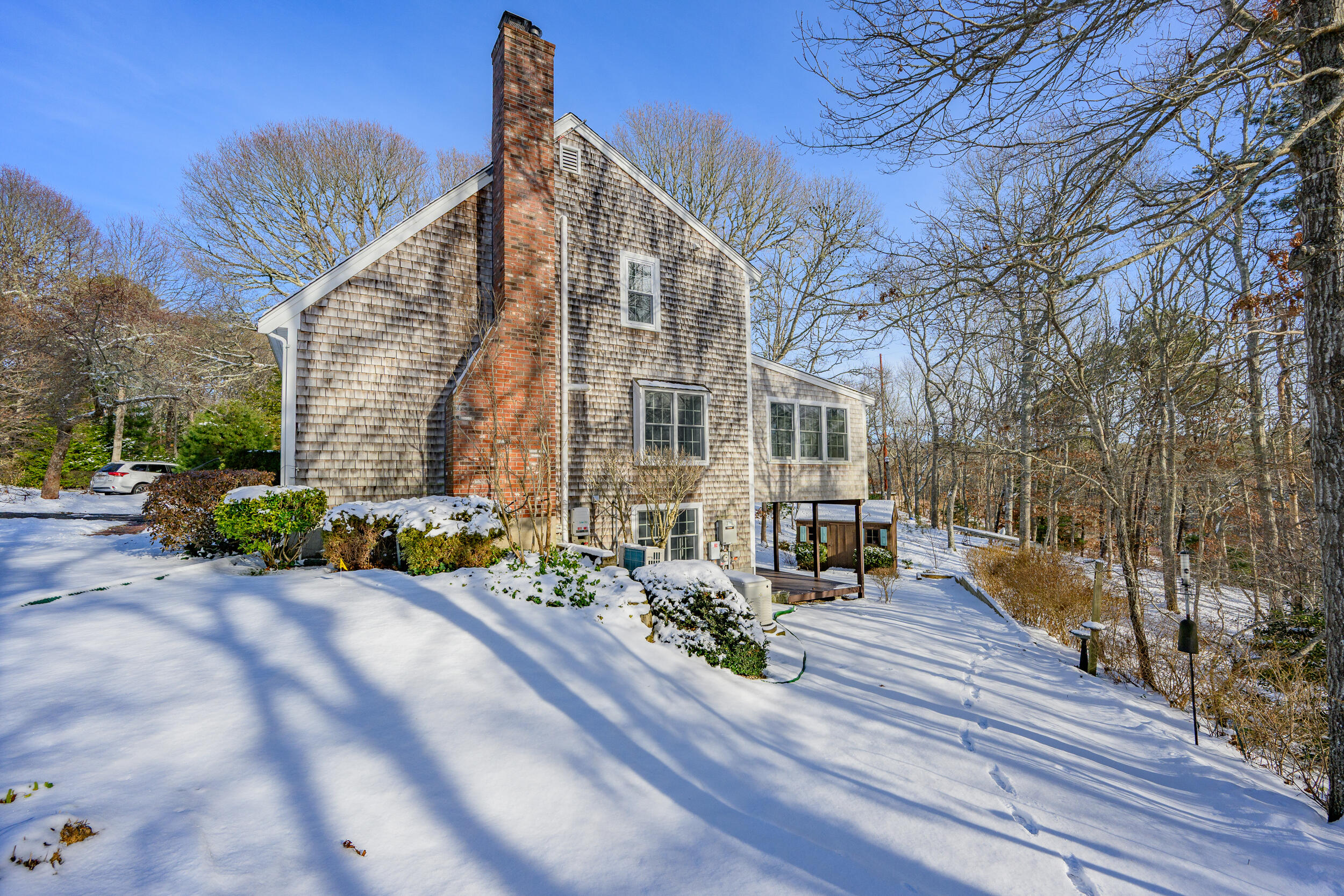 36 Island Street East Dennis, MA 02660 - Photo 31 of 41 a view of a house with a yard