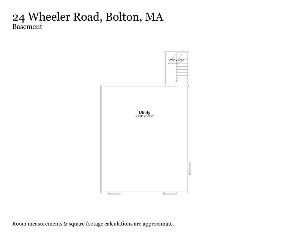 24 Wheeler Road Bolton, MA 01740 - Photo 28 of 28 a picture of a bench in a bathroom