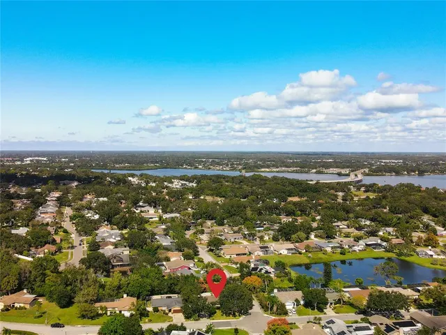 a view of city and ocean