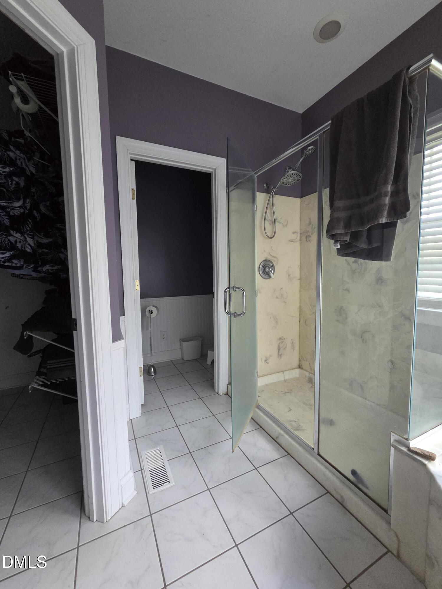 3001 Hidden Spring Lane Oxford, NC 27565 - Photo 44 of 57 a bathroom with a shower and a toilet