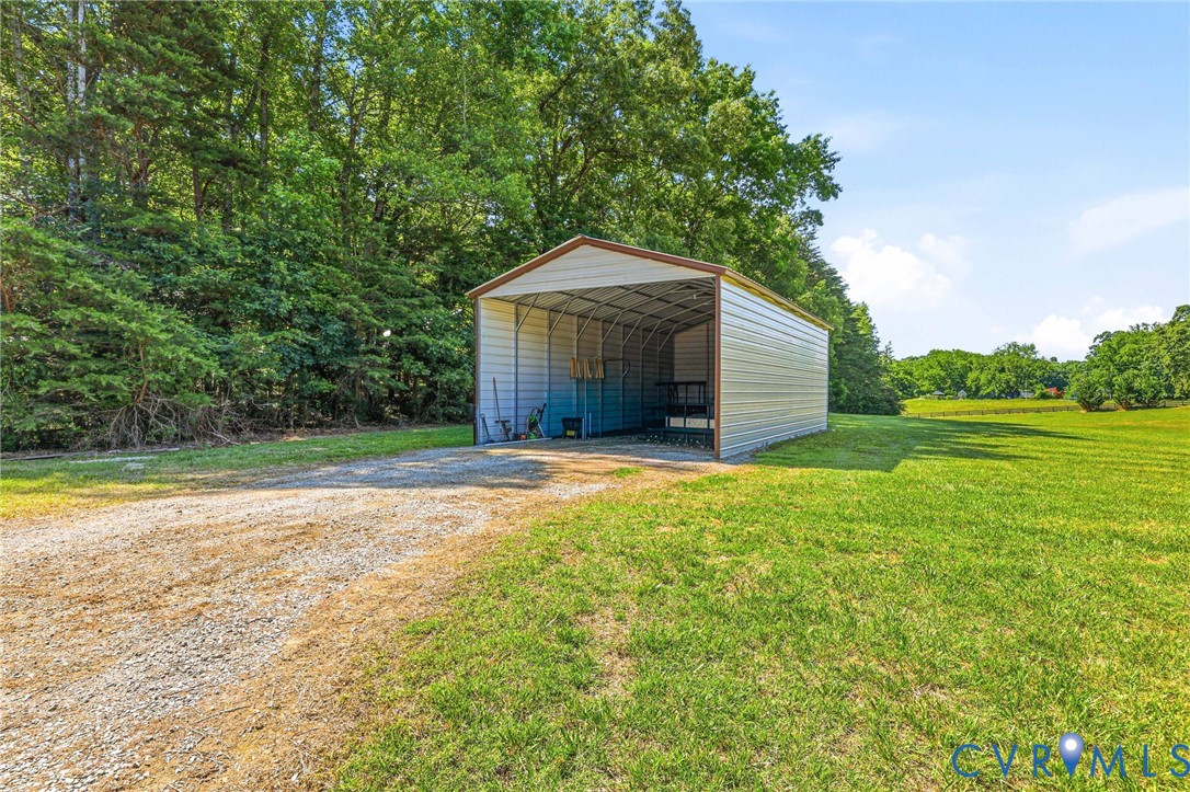 55 Morningside Road Cartersville, VA 23027 - Photo 34 of 50 Large carport