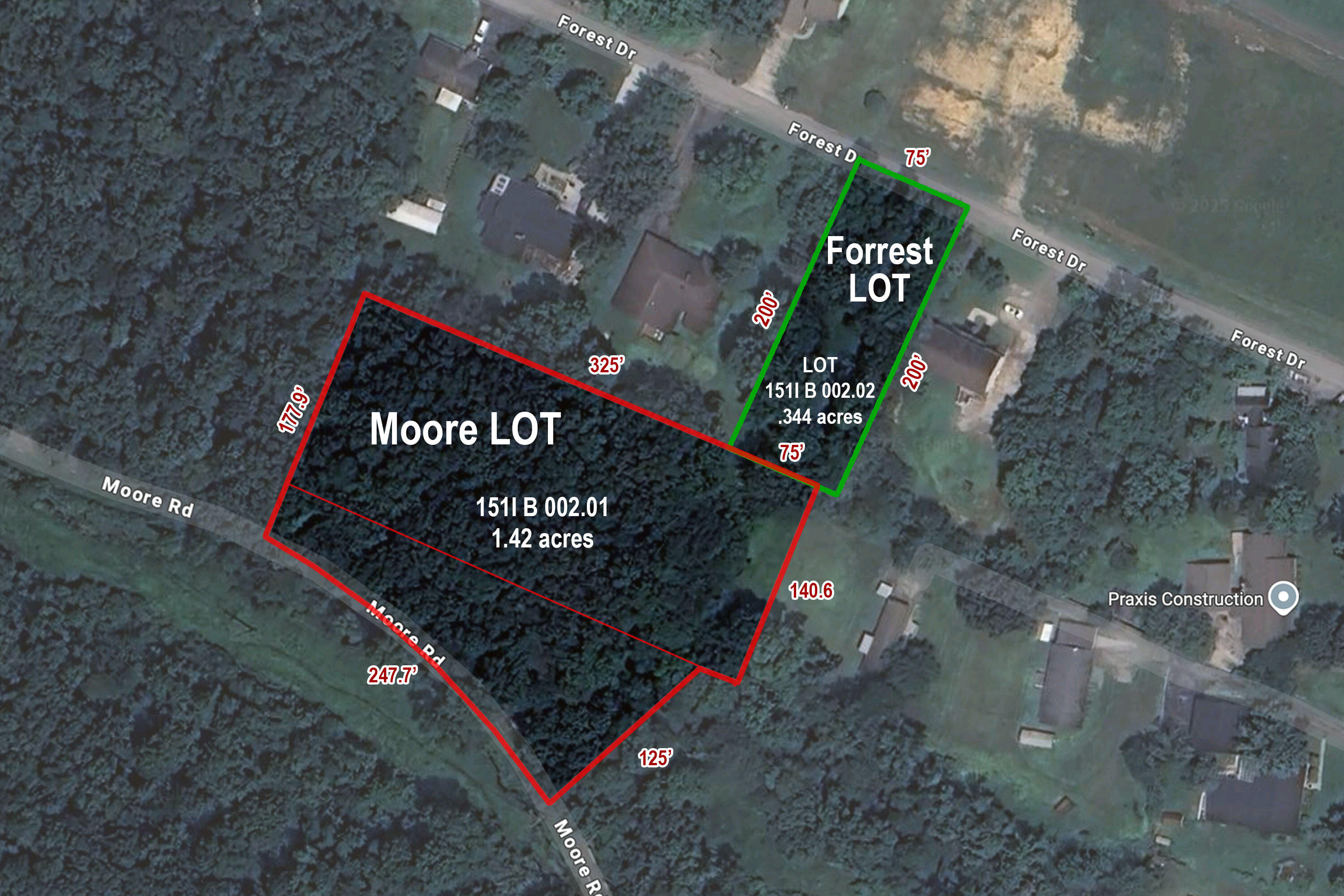 0 Moore Road Ooltewah, TN 37363 - Photo 2 of 3 Winters-Lots-aerial