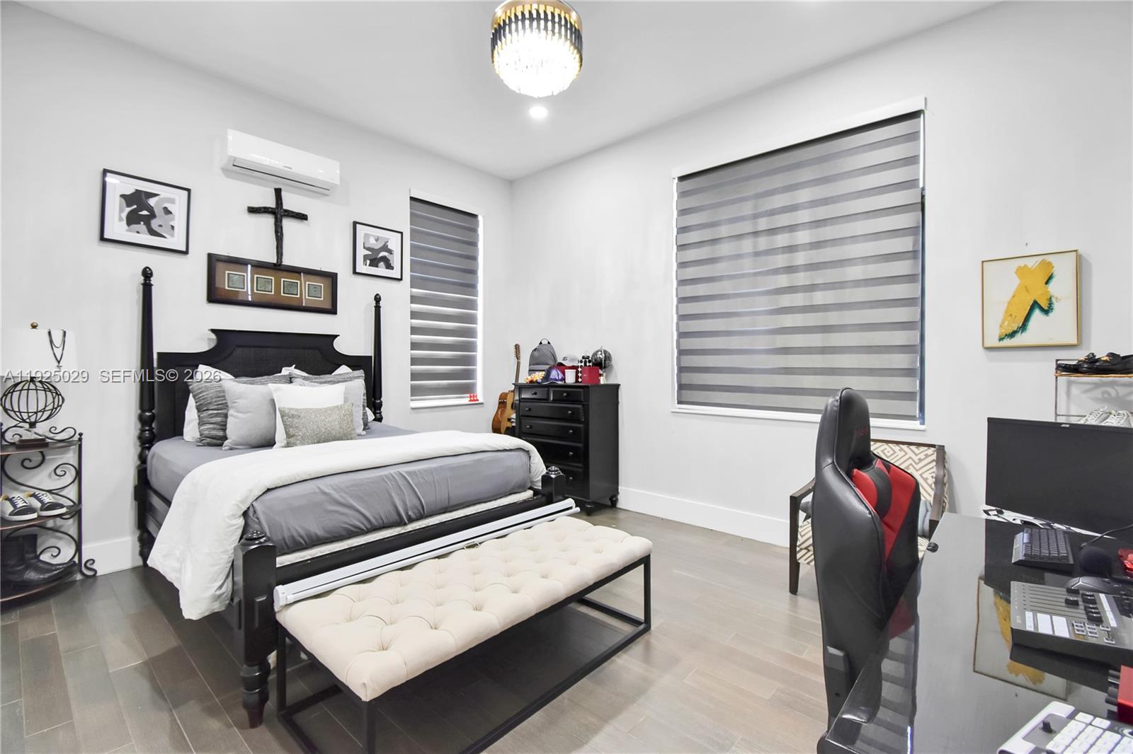 15846 Southwest 49th Street Southwest Ranches, FL 33331 - Photo 29 of 38 a bedroom with furniture and a window