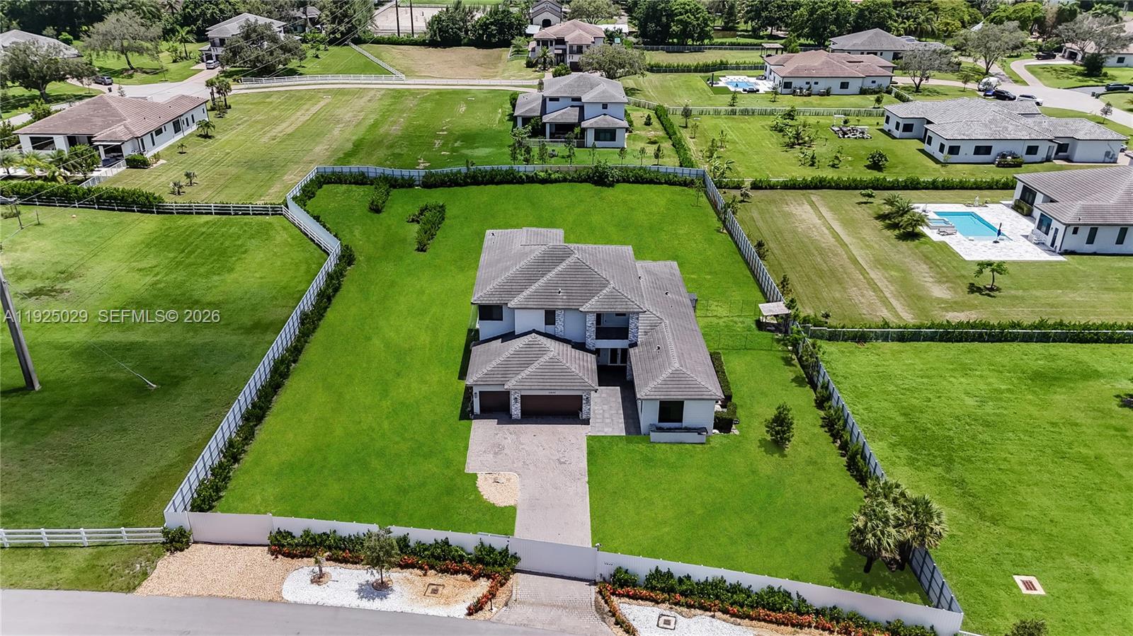 15846 Southwest 49th Street Southwest Ranches, FL 33331 - Photo 33 of 38 an aerial view of a