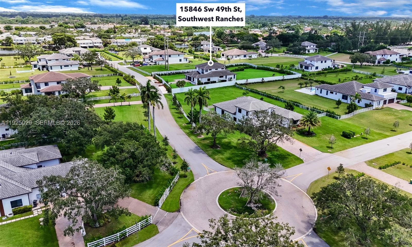 15846 Southwest 49th Street Southwest Ranches, FL 33331 - Photo 34 of 38 a view of a city