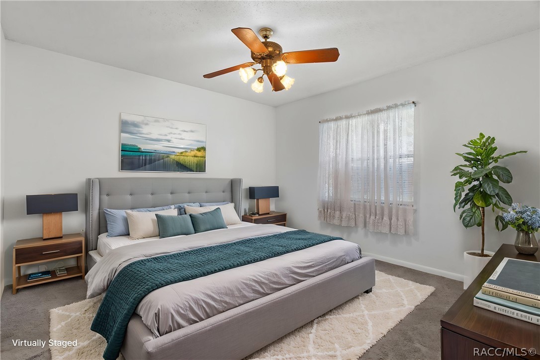 1304 Siesta Terrace Inverness, FL 34450 - Photo 17 of 46 Master Bedroom Virtually Staged