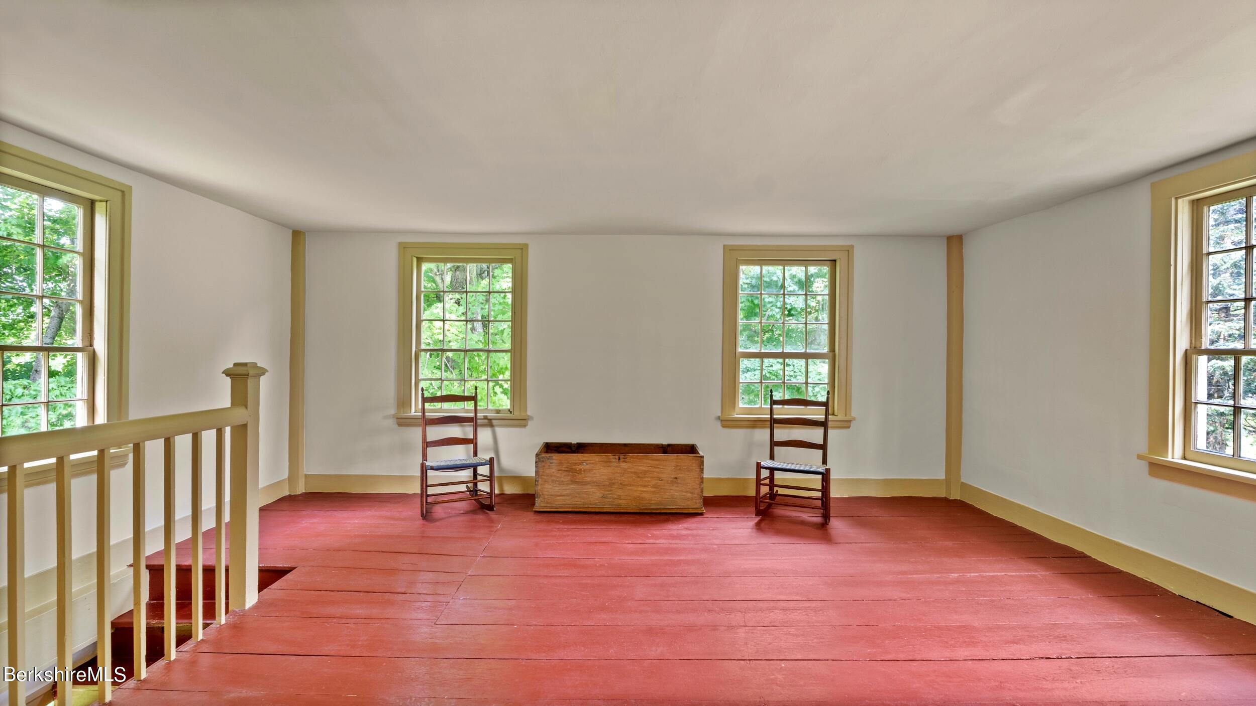 3 Church Road Tyringham, MA 01264 - Photo 41 of 53 a view of livingroom with furniture and windows