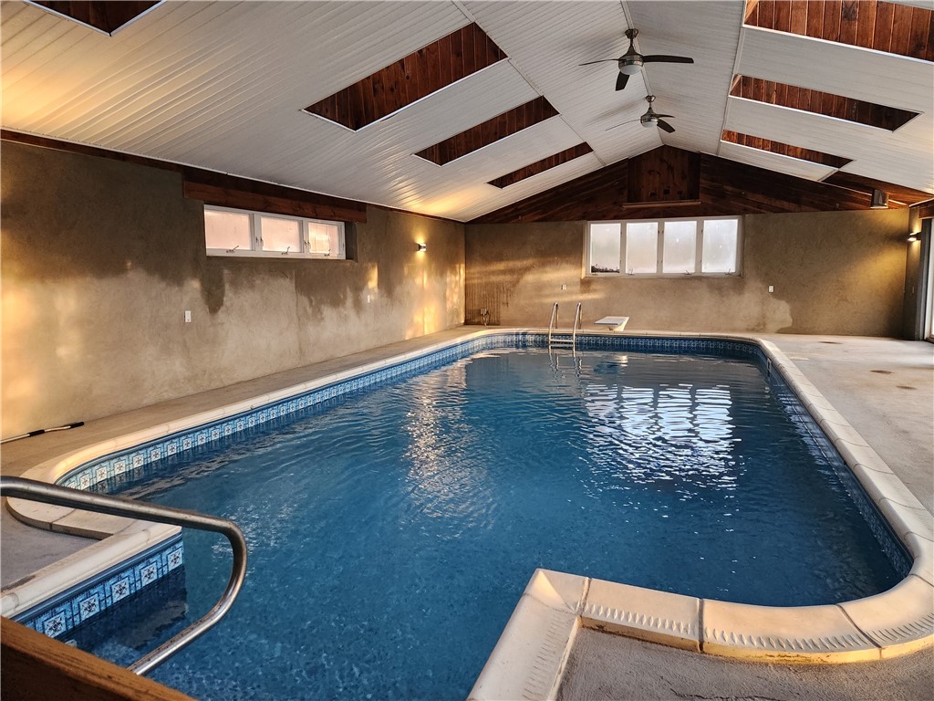 599 Harris Avenue Woonsocket, RI 02895 - Photo 38 of 48 Indoor pool. Room has separate furnace, new liner & filter