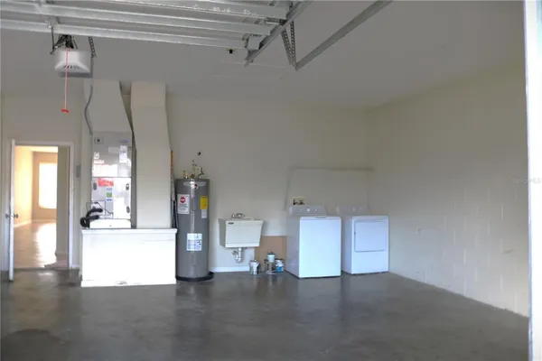 a view of a storage & utility room