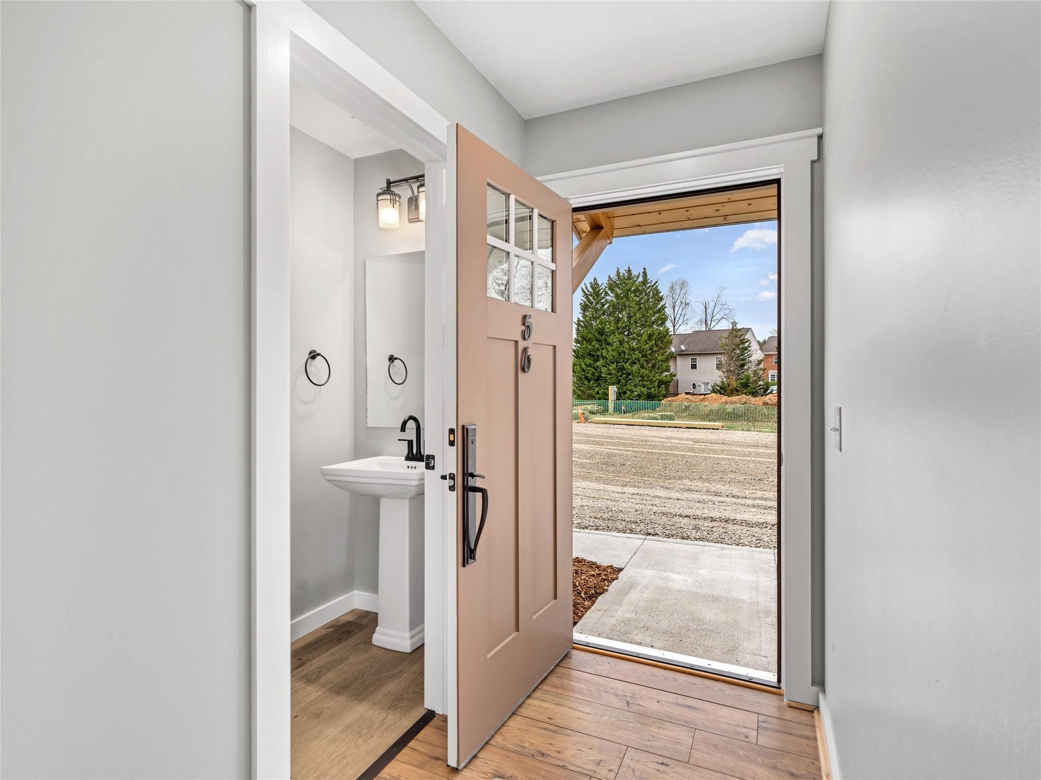 56 Trevor Trail Clyde, NC 28721 - Photo 2 of 27 a view of a front door