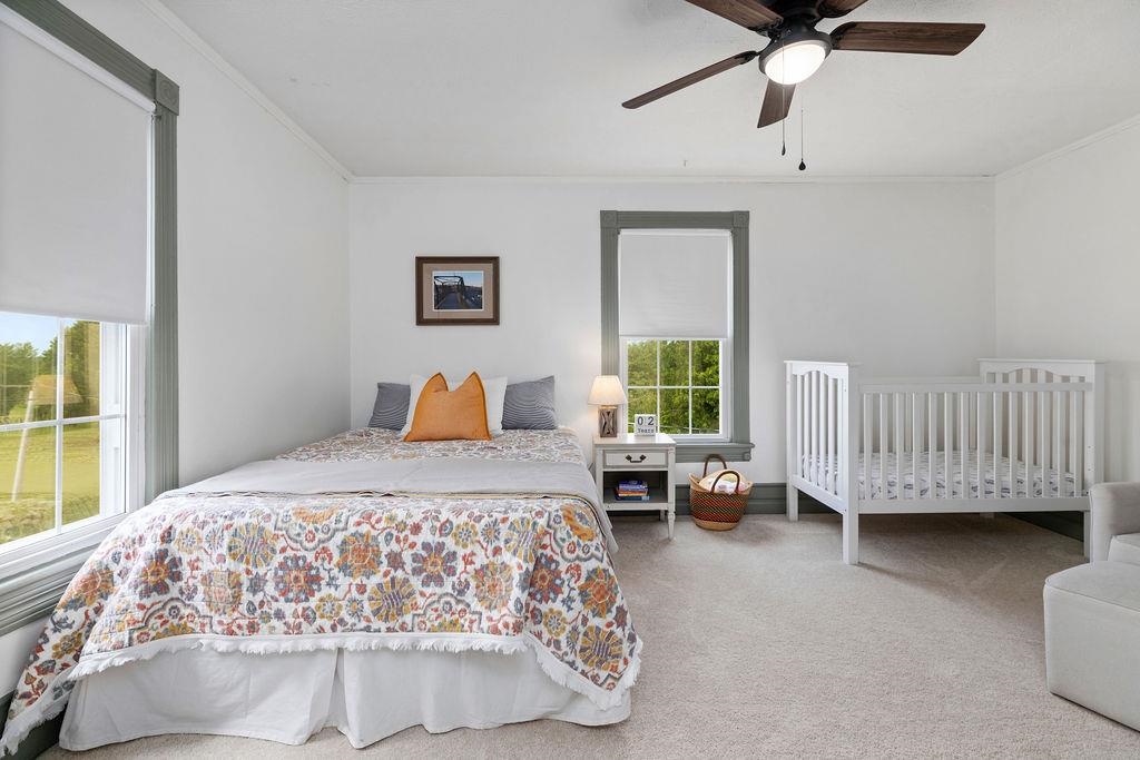 757 Entry School Road Waynesboro, VA 22980 - Photo 54 of 63 a bedroom with a bed and a window