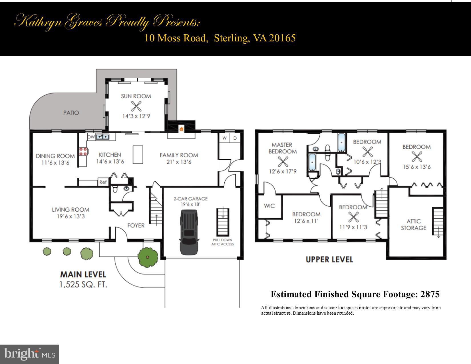 10 Moss Road Sterling, VA 20165 - Photo 30 of 30 Floor Plan