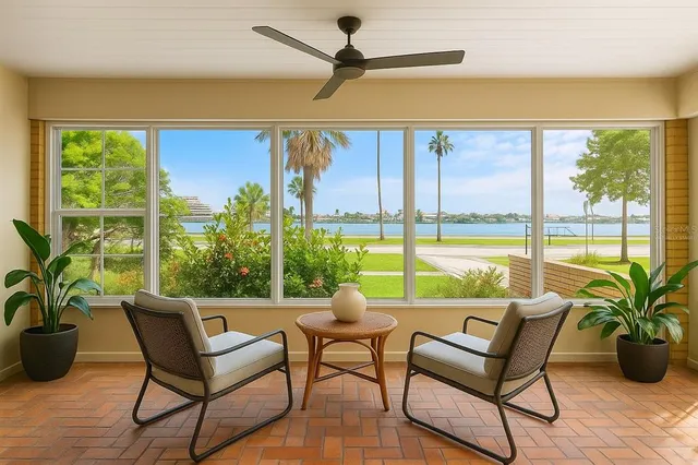 a view of house with patio outdoor seating