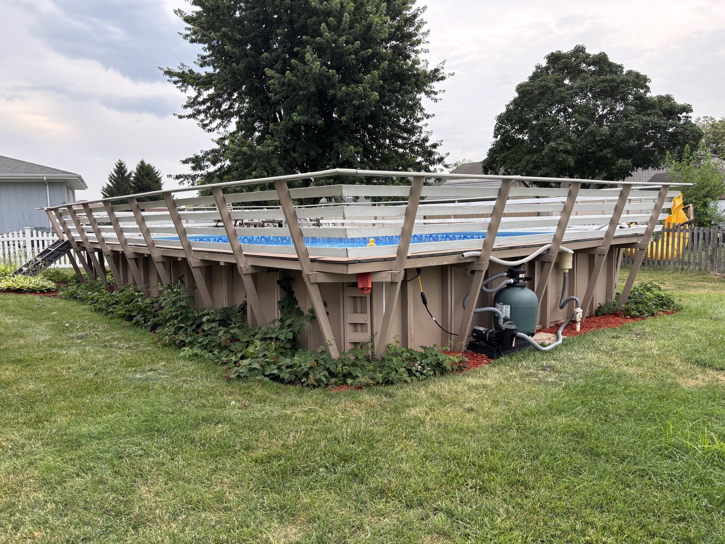 16529 Edgewood Road Plainfield, IL 60586 - Photo 22 of 24 a view of outdoor space yard and deck