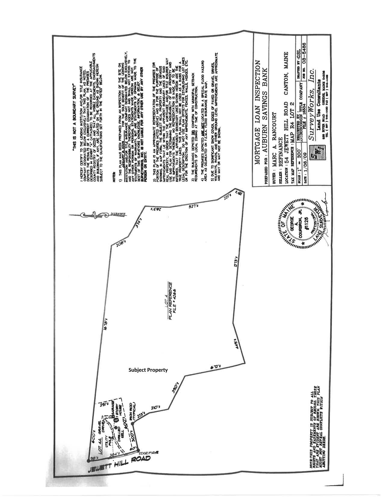 0 Jewett Hill Road Canton, ME 04221 - Photo 4 of 20 2-0 Jewitt Hill Rd - Survey