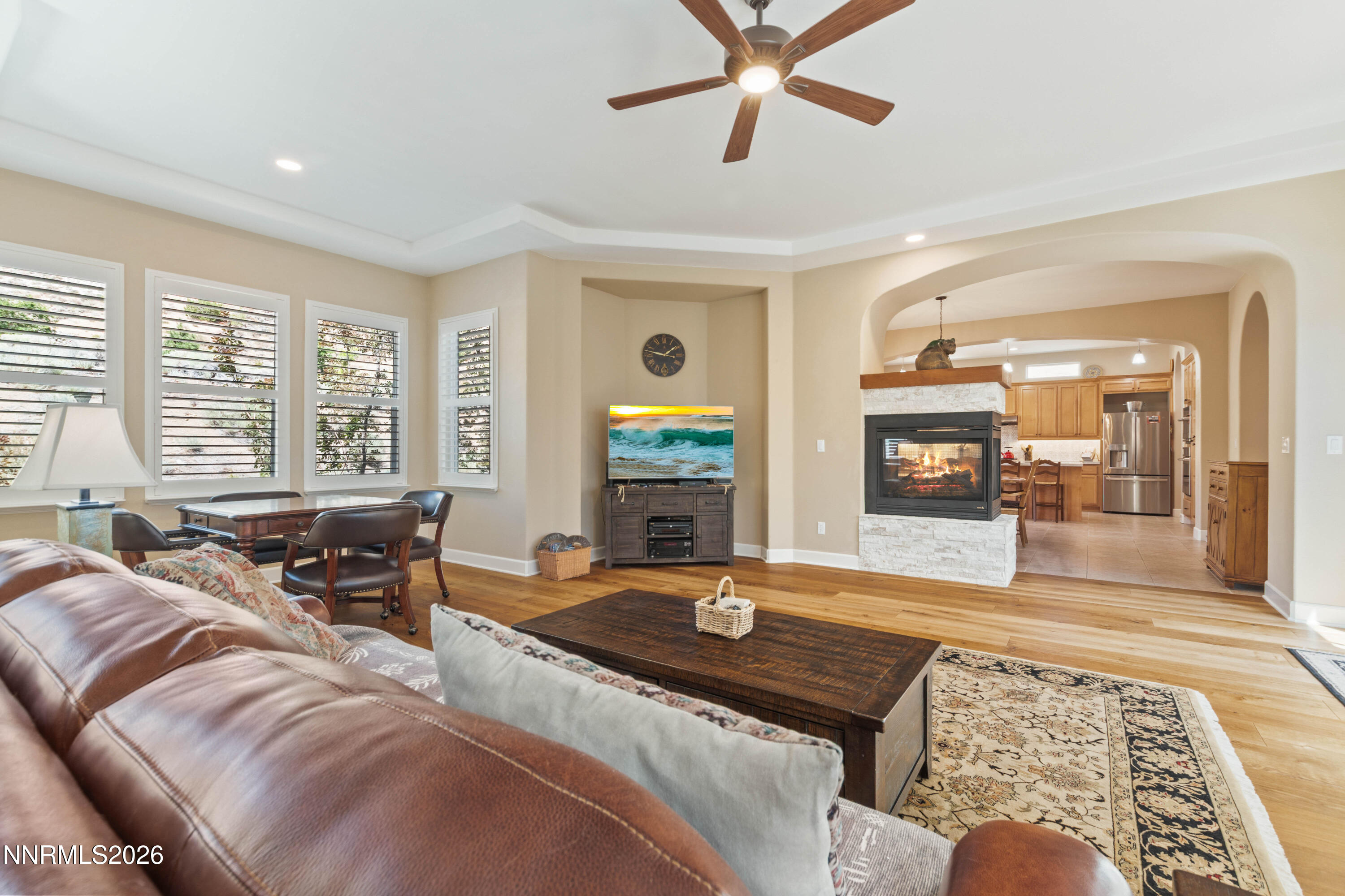 2395 Ridge Field Trail Reno, NV 89523 - Photo 15 of 44 a living room with furniture and a fireplace