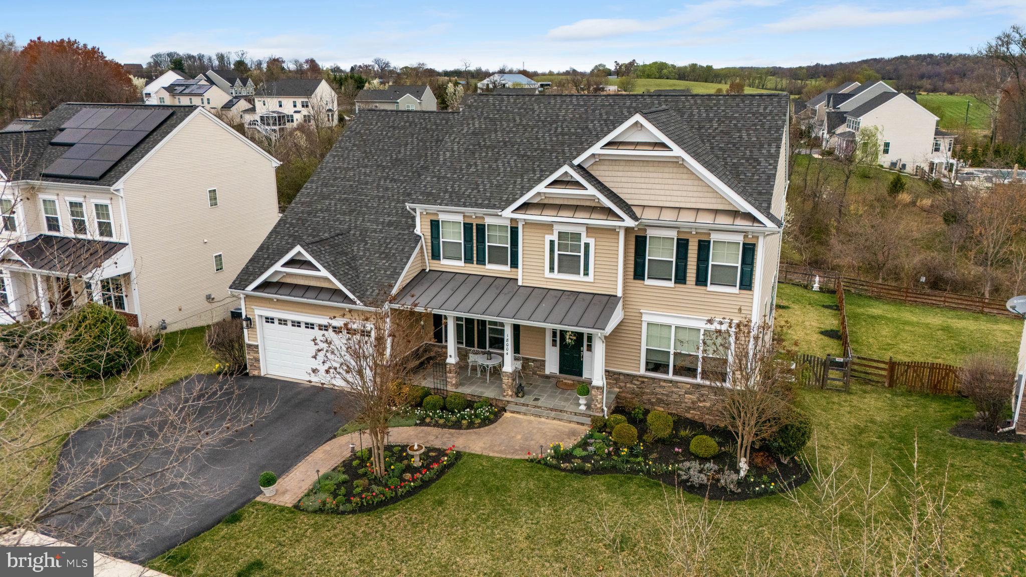 18004 Bliss Drive Poolesville, MD 20837 - Photo 3 of 57 an aerial view of a house