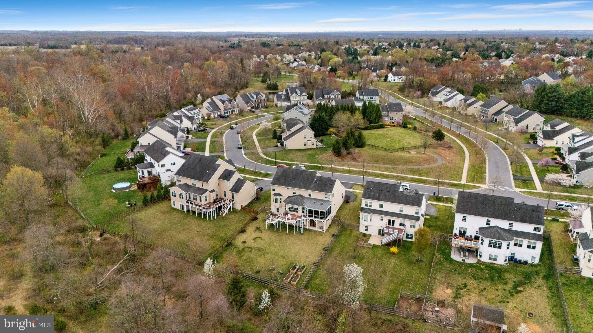 18004 Bliss Drive Poolesville, MD 20837 - Photo 54 of 57 an aerial view of multiple house