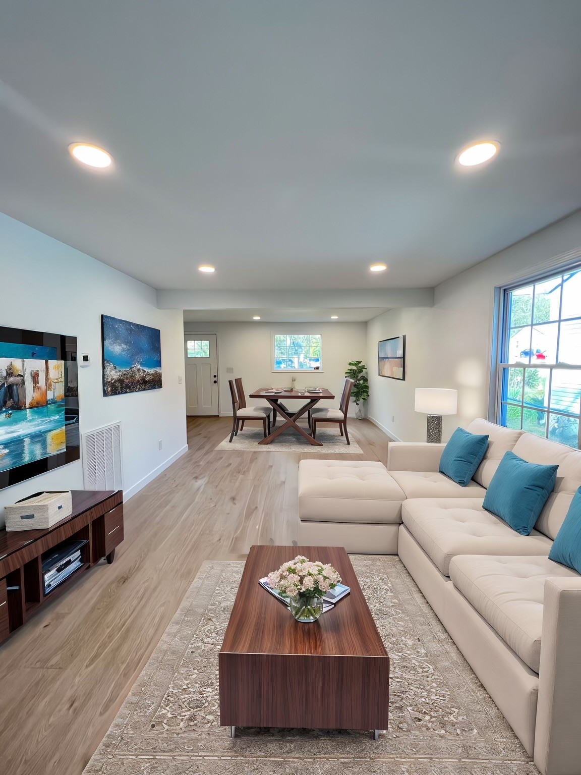 224 Cherry Street Madison, TN 37115 - Photo 3 of 11 a living room with furniture and a flat screen tv