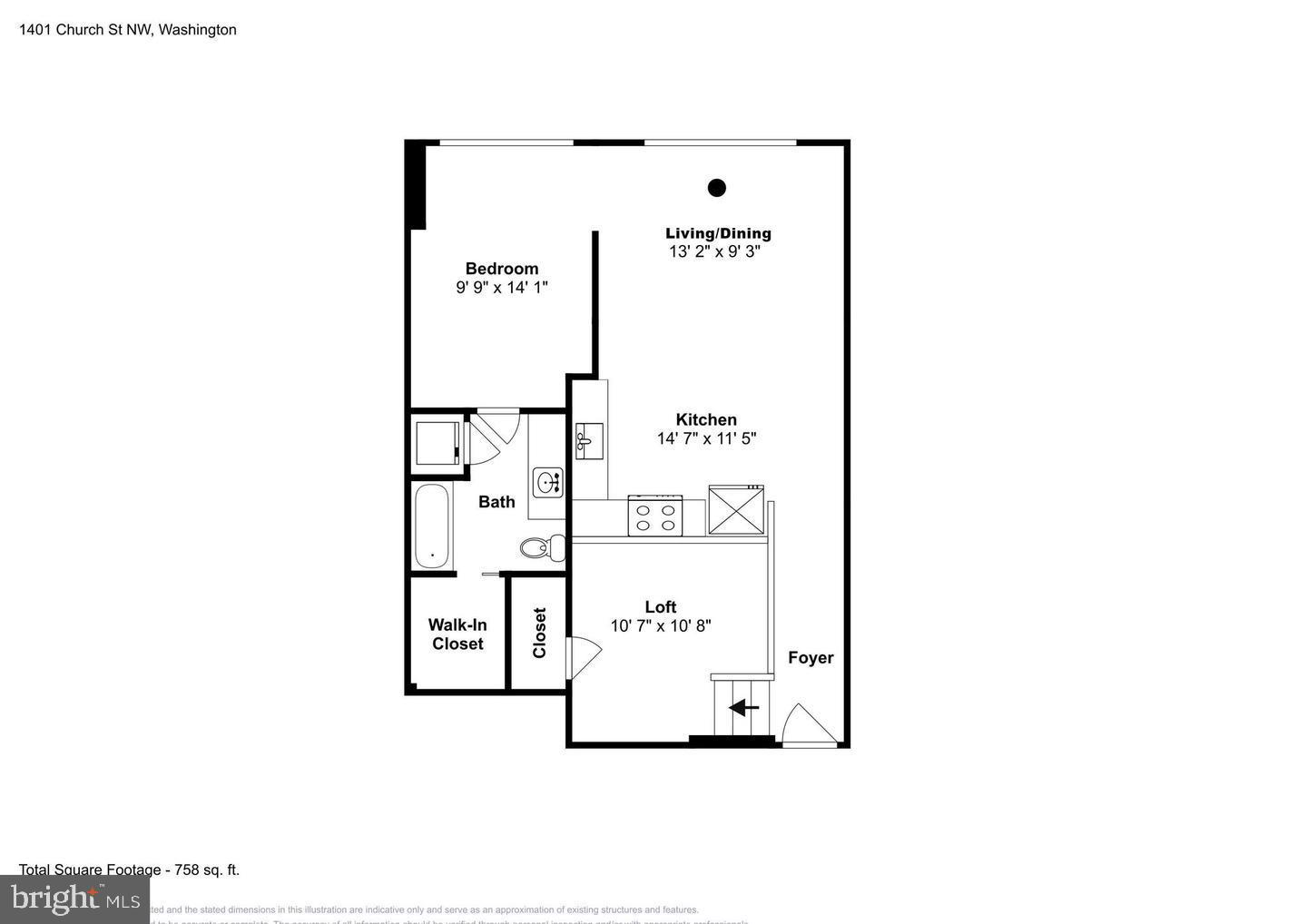 1401 Church Street Northwest, Unit 417 Washington, DC 20005 - Photo 14 of 14