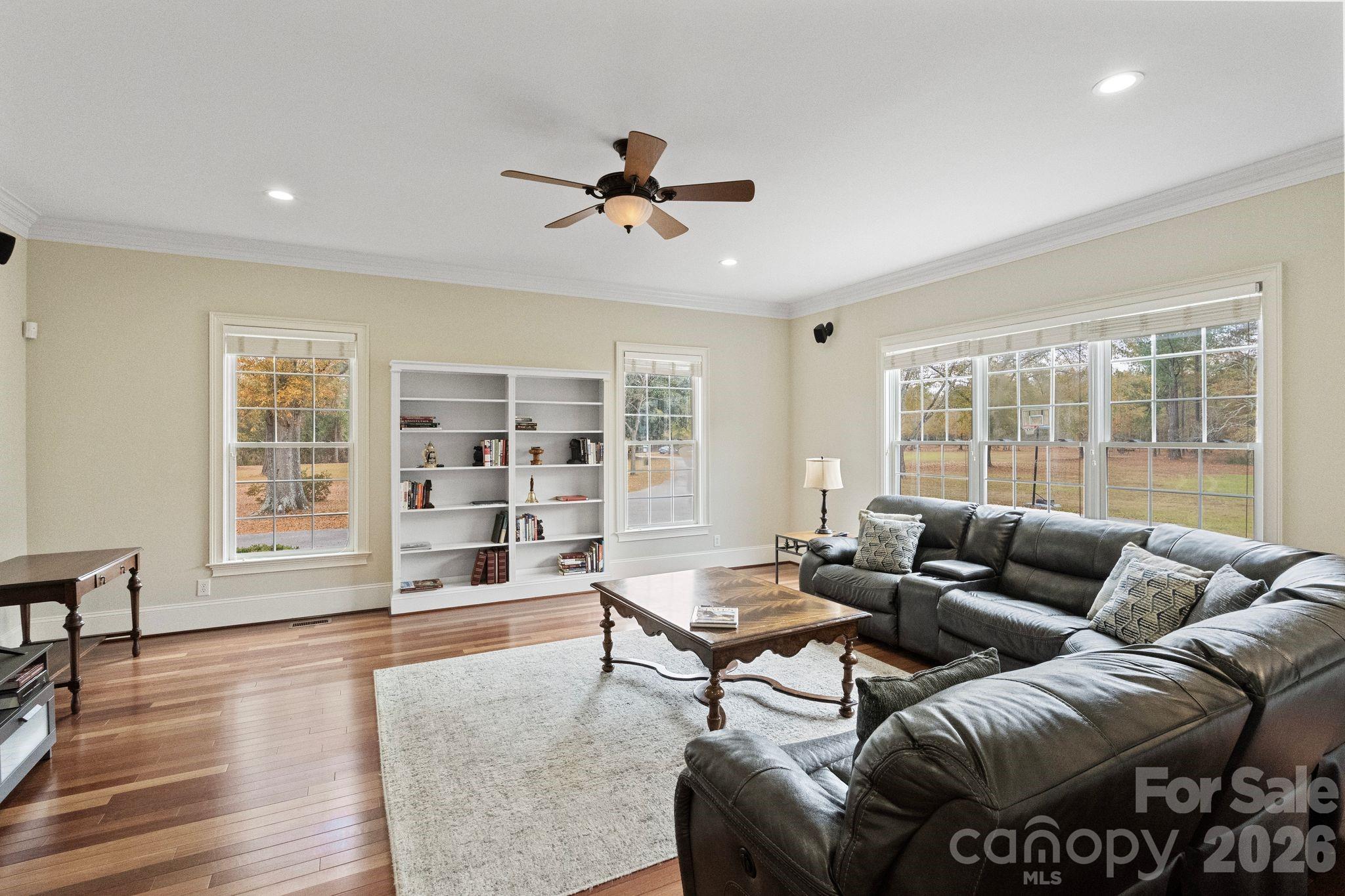 393 Youngs Bend Road Kershaw, SC 29067 - Photo 20 of 48 a living room with furniture and a large window
