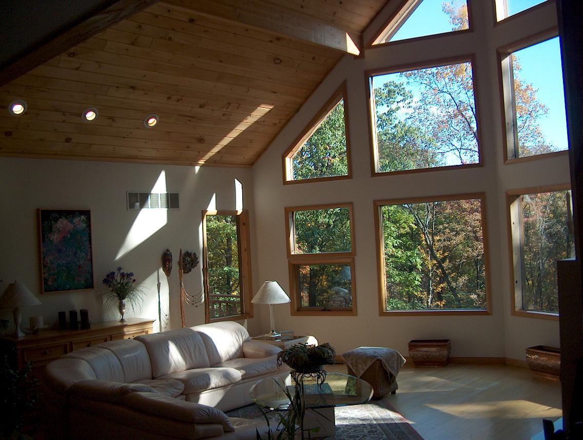 3 Bear Run Road Henryville, PA 18332 - Photo 7 of 18 Main Level Living Room-19' Wood Ceiling