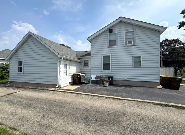 a view of a house with large space