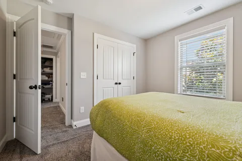 a front view of a house with yard