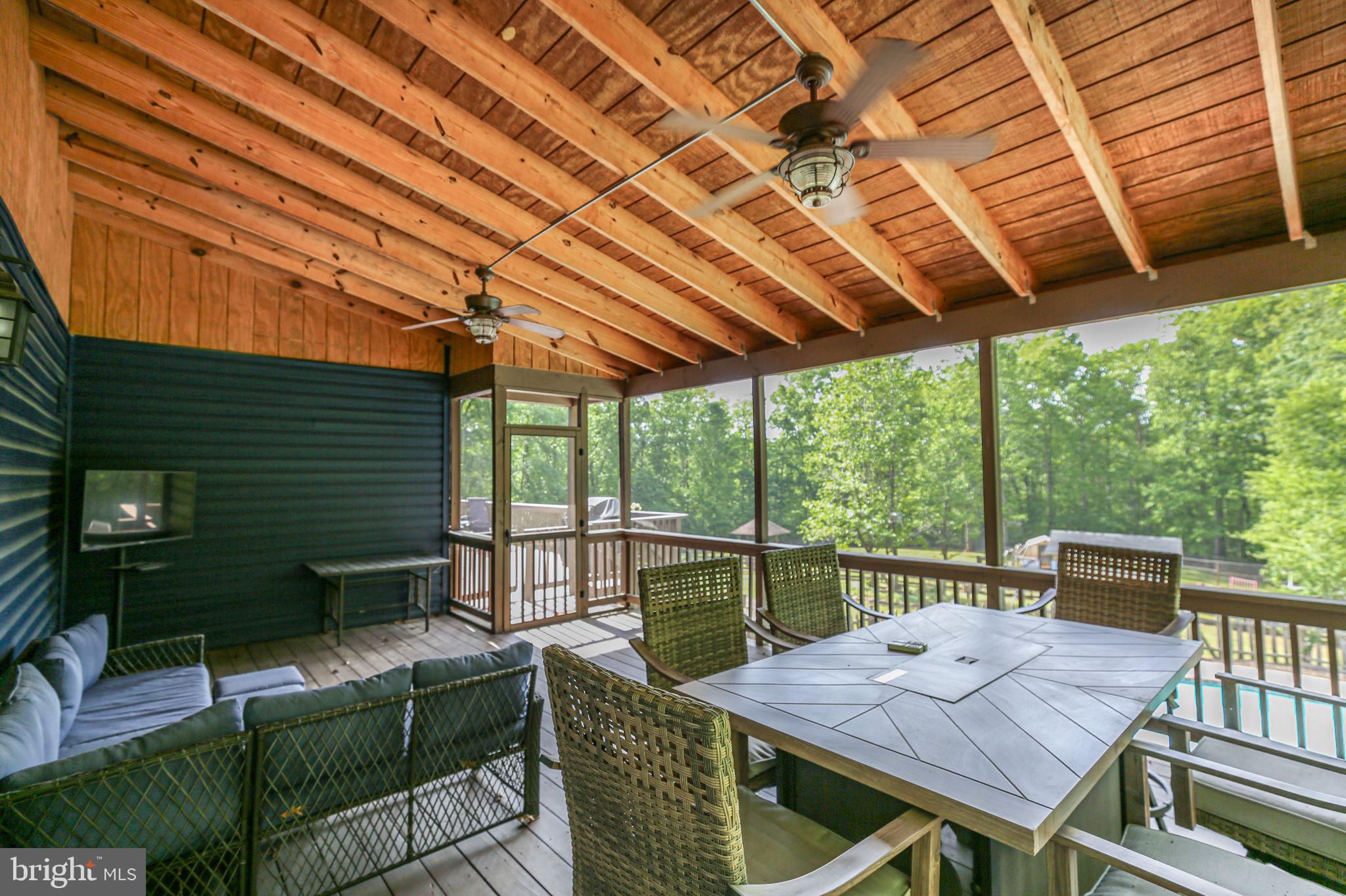60 River Falls Road Fredericksburg, VA 22406 - Photo 28 of 88 ScreenPorch off the kitchen and main level bedroom