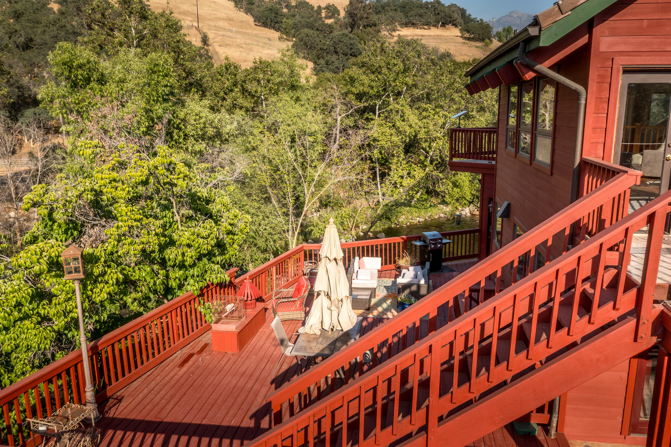 44575 South Fork Drive Three Rivers, CA 93271 - Photo 32 of 59 Deck Overlooking River