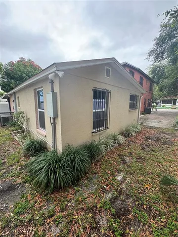 a house with a outdoor space
