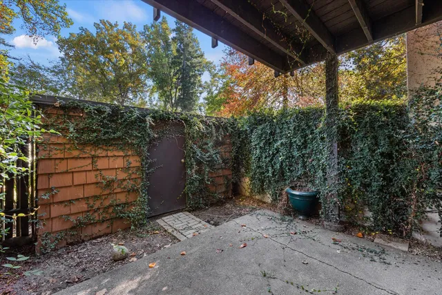 a view of outdoor space and yard