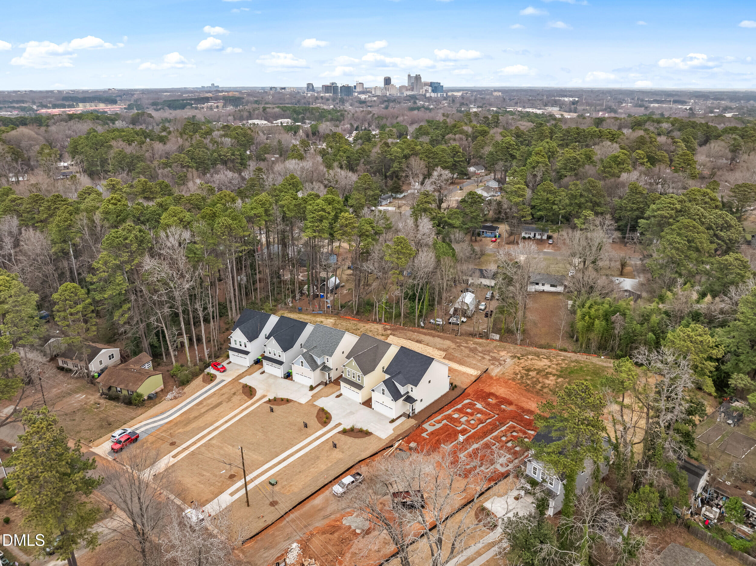 1012 Harper Road Raleigh, NC 27603 - Photo 37 of 54 an aerial view of a house with a yard