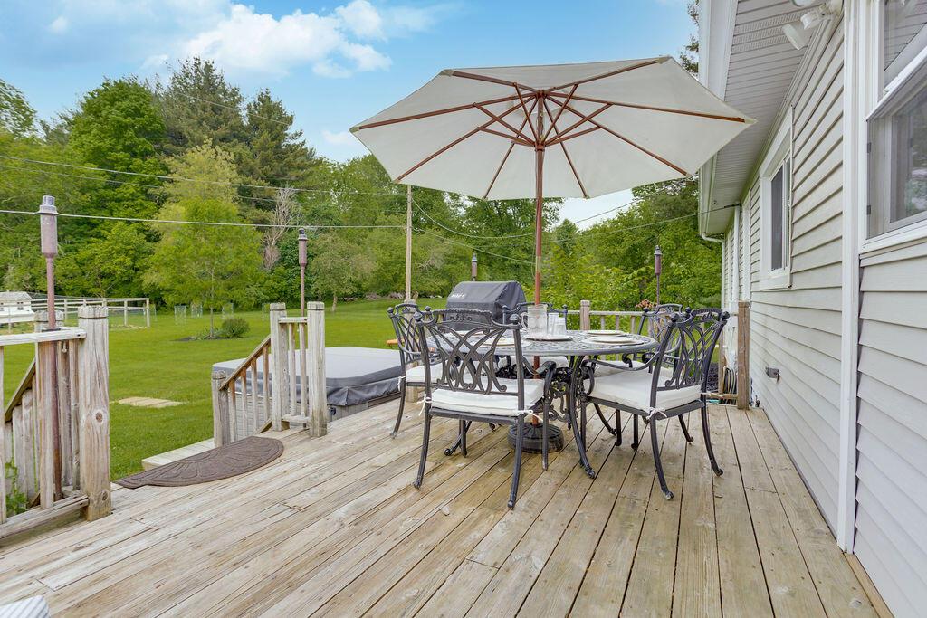 4065 Harlem Road Galena, OH 43021 - Photo 47 of 64 Spacious deck with dining area