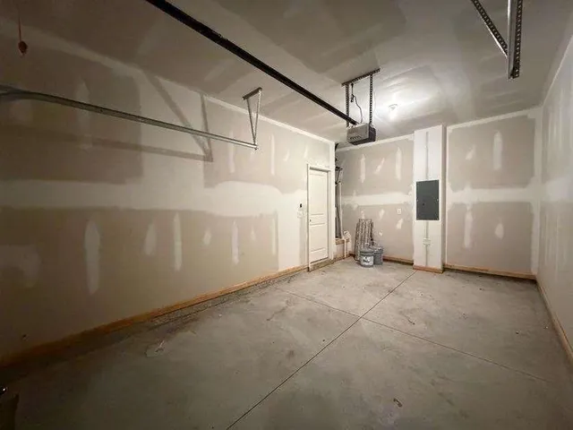 a view of front door of house