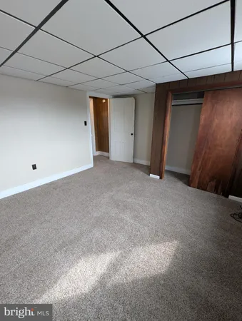 a view of empty room