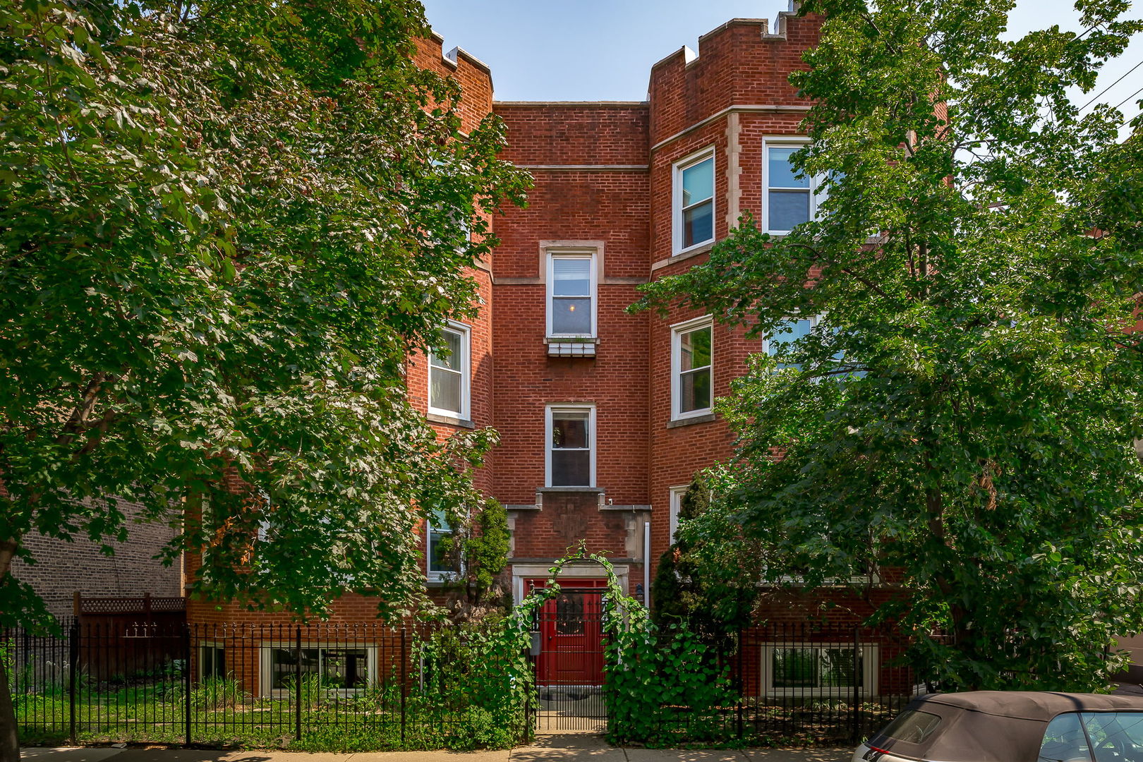 front view of a building