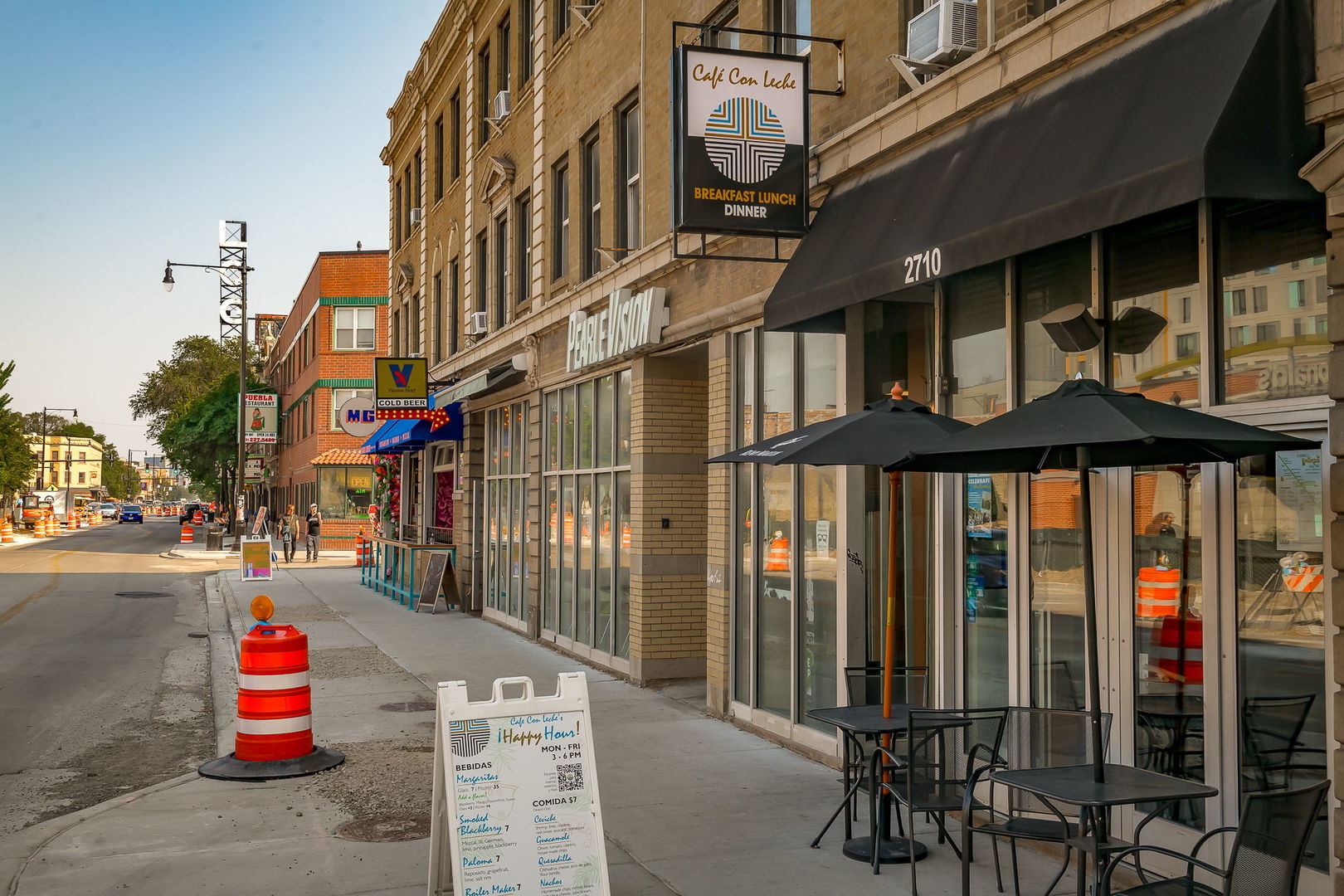 2749 North Spaulding Avenue, Unit GN Chicago, IL 60647 - Photo 34 of 40 a city street lined with tall buildings