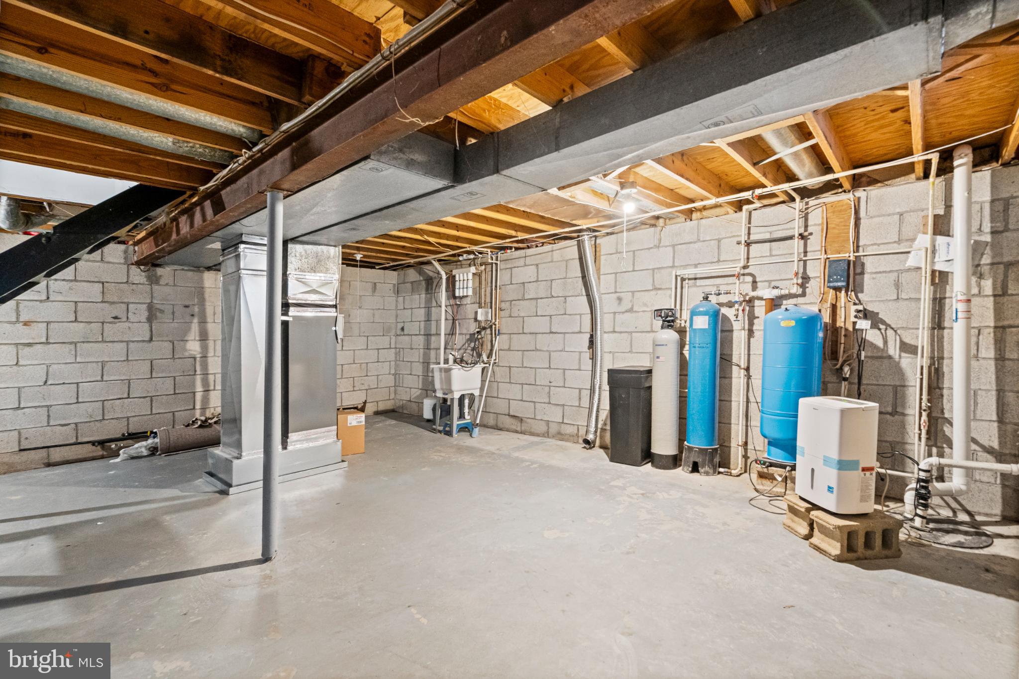 3416 Kreitler Road Forest Hill, MD 21050 - Photo 37 of 45 Spacious basement with utility features.