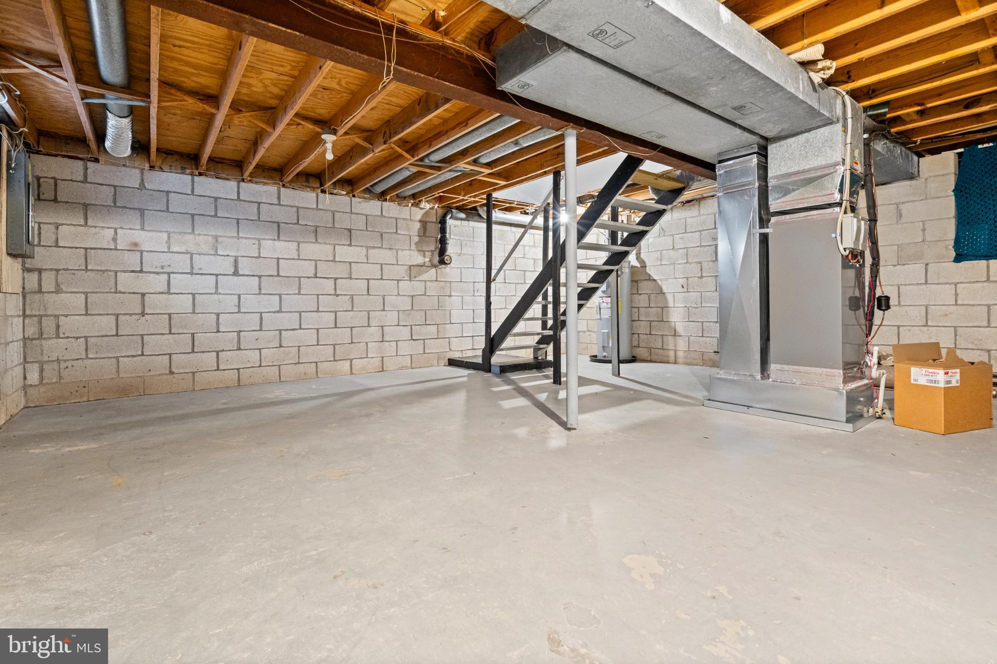 3416 Kreitler Road Forest Hill, MD 21050 - Photo 38 of 45 Spacious basement ready for your vision.