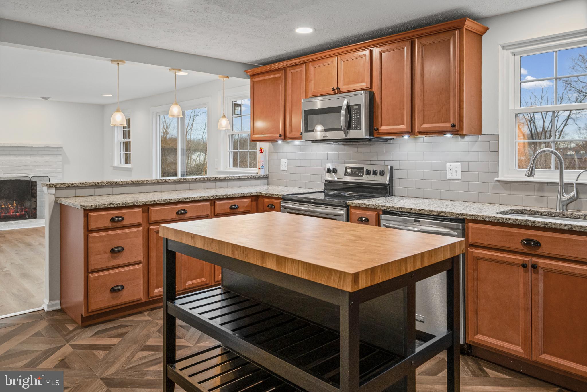 3416 Kreitler Road Forest Hill, MD 21050 - Photo 10 of 45 Modern kitchen with warm wood accents.