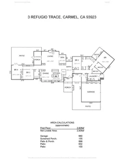 $3,895,000 | 3 Refugio Trace, Carmel, CA 93923