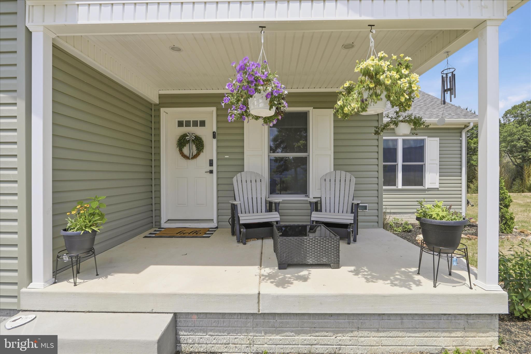 2334 Ash Ruckman Road Augusta, WV 26704 - Photo 28 of 72 Front porch with beautiful views.