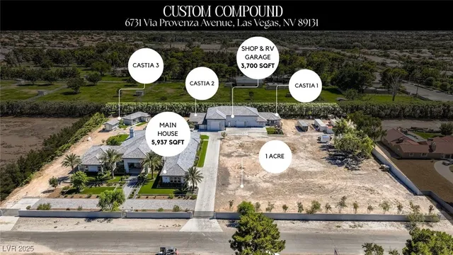 $5,350,000 | 6731 Via Provenza Avenue, Las Vegas, NV 89131