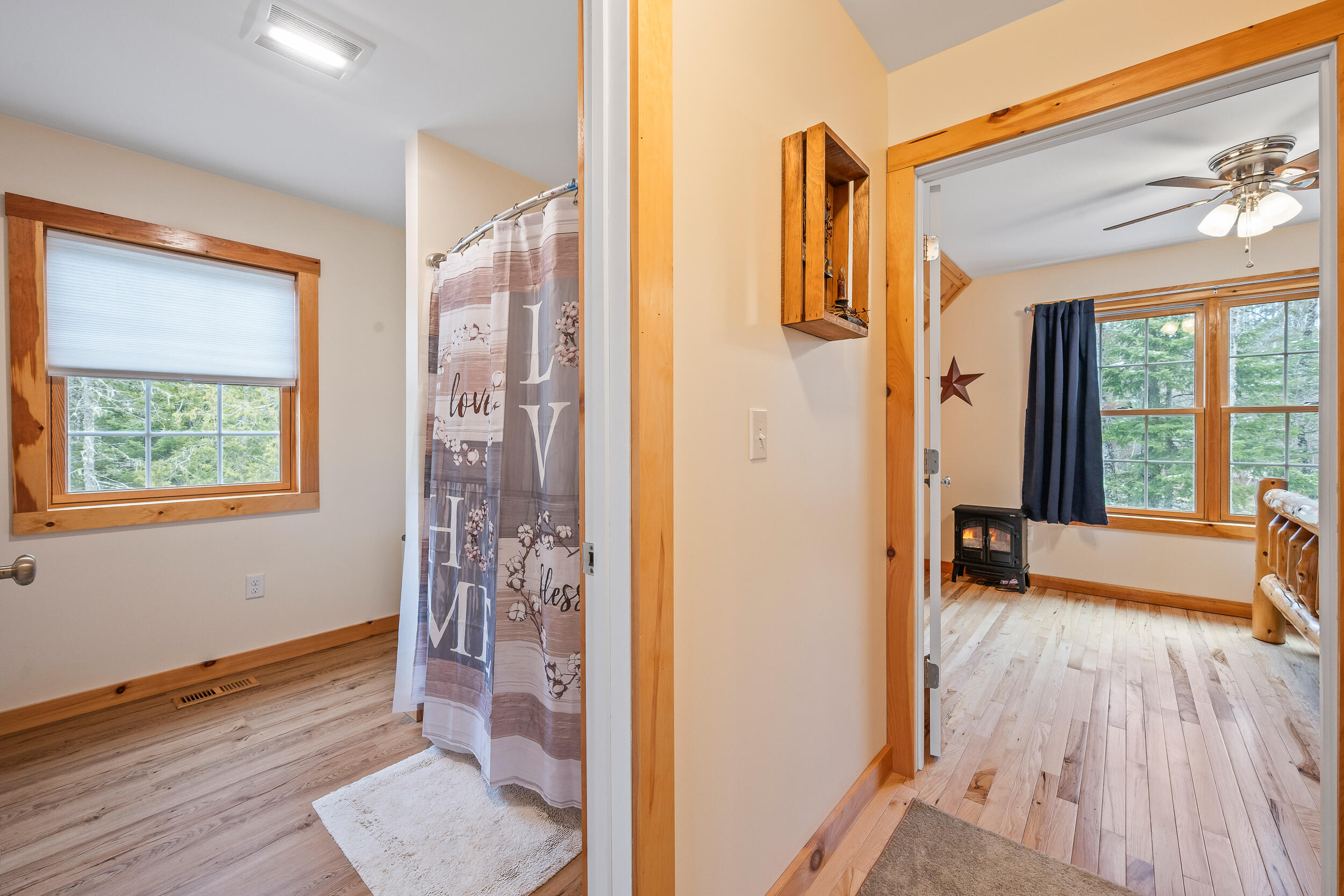 183 Camp Waya Awi Road Dallas Plt, ME 04970 - Photo 21 of 43 2nd Floor Full Bath and Bedroom 2