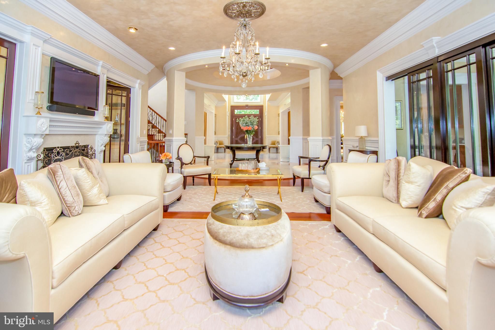 529 Springvale Road Great Falls, VA 22066 - Photo 16 of 90 Family room with view of foyer