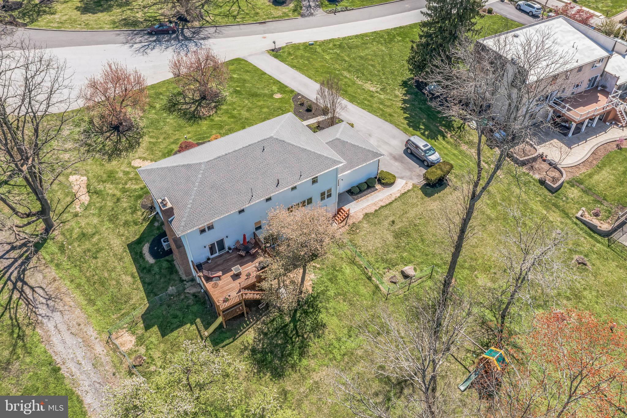 325 Tory Turn Wayne, PA 19087 - Photo 42 of 42 an aerial view of a house with a yard basket ball court and outdoor seating