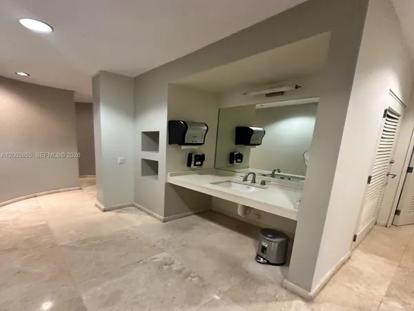 a view of a hallway